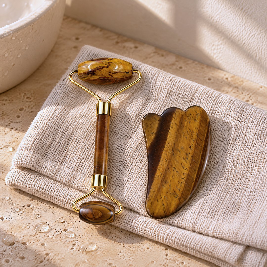 Regalo · Set de Masaje (rodillo y gua sha)