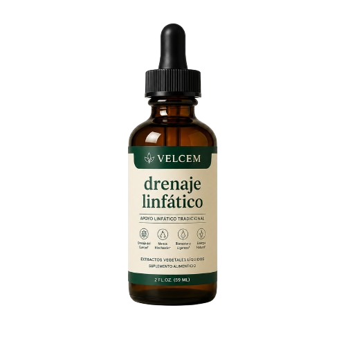 Drenaje Linfático Natural en Gotas | Menos Hinchazón | Velcem..